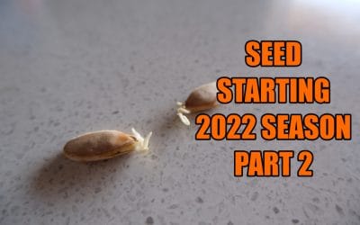 Seed Starting 2022 Season Part 2